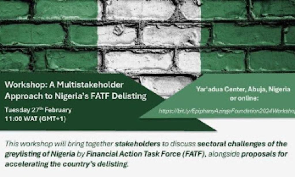 Join the conversation with Juliet Ibekaku-Nwagwu on the role of leadership in getting delisted from the FATF Grey List