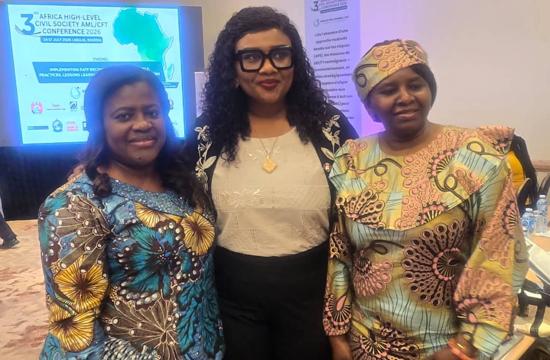 Women delegates at the 3rd Africa High-Level Civil Society AML/CFT Conference 2026